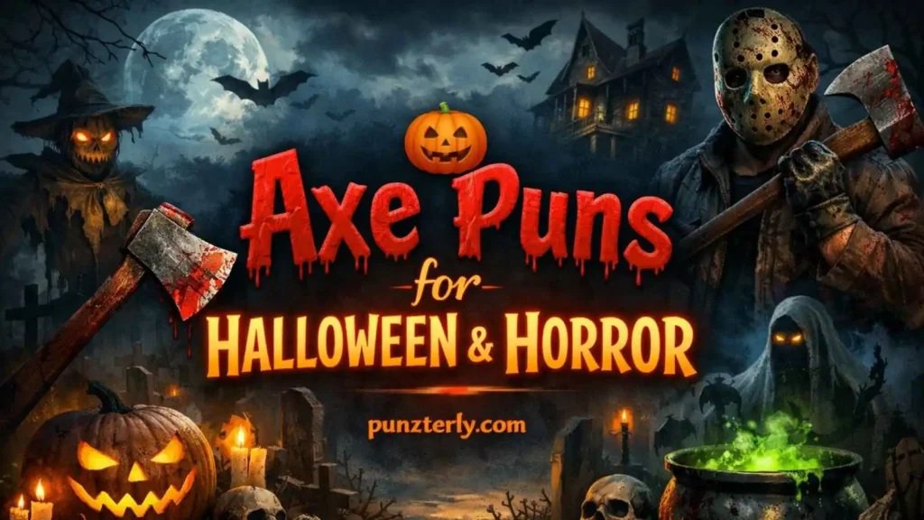 🎃 Axe Puns for Halloween & Horror