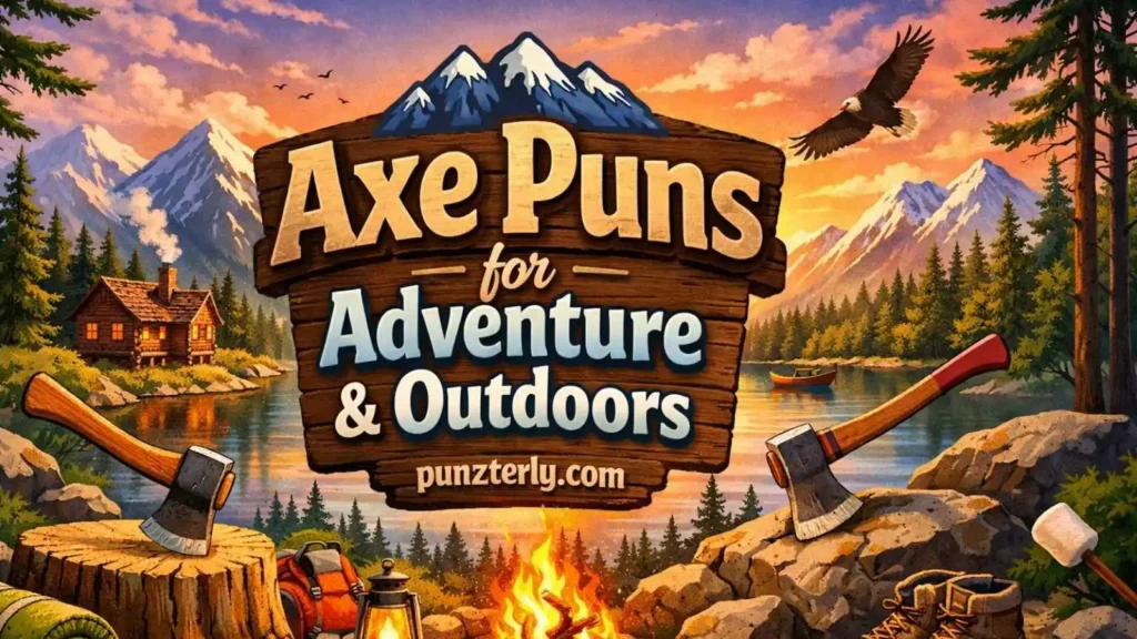 🏔️ Axe Puns for Adventure & Outdoors