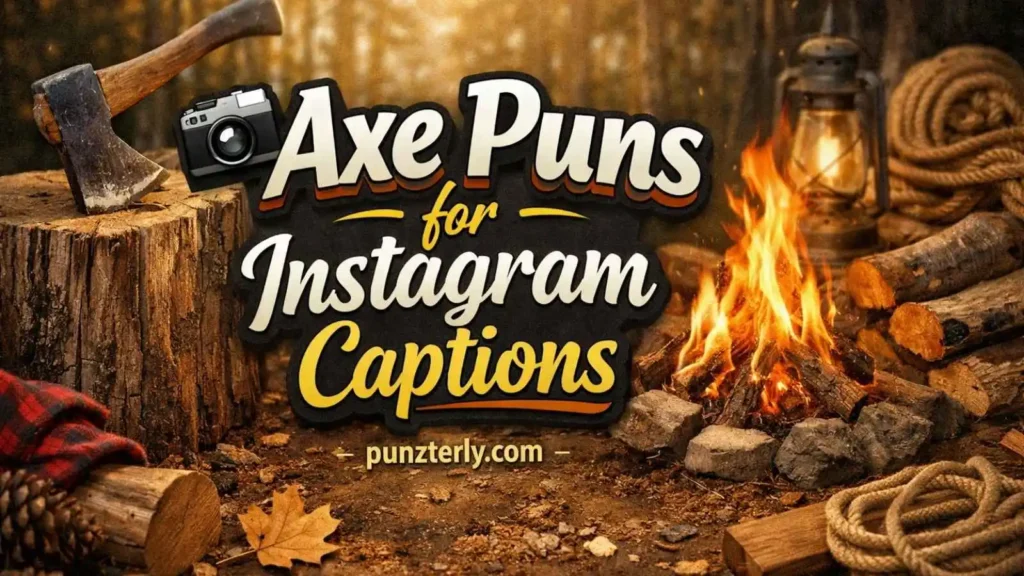 📸 Axe Puns for Instagram Captions