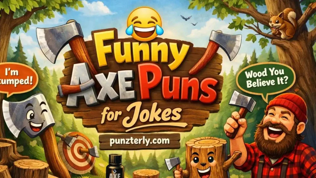 😂 Funny Axe Puns for Jokes