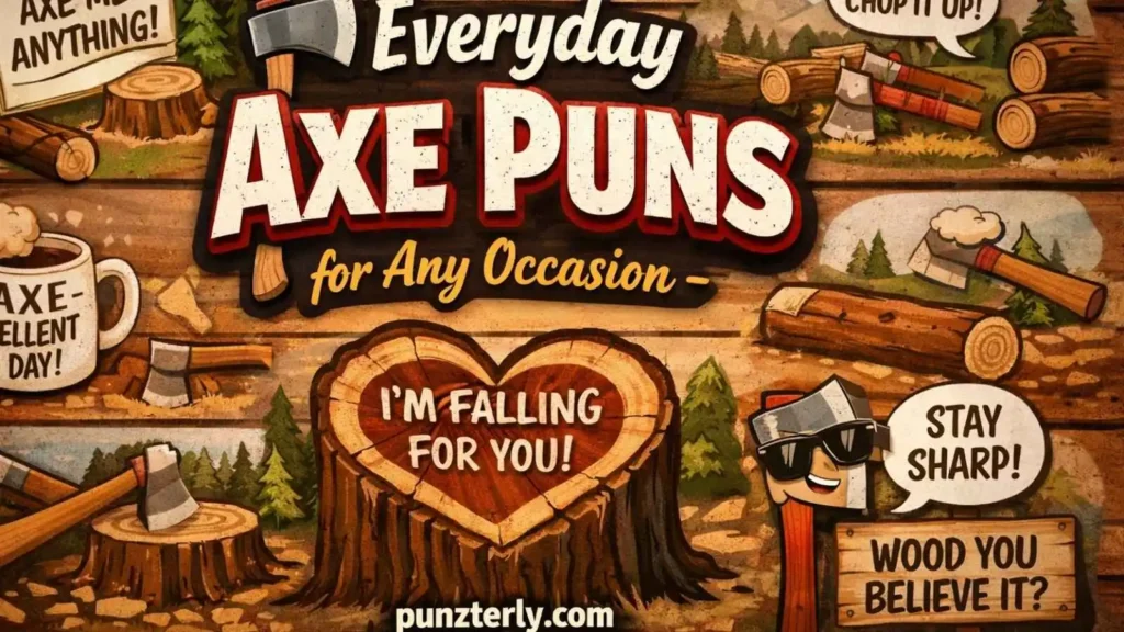 🪓 Everyday Axe Puns for Any Occasion