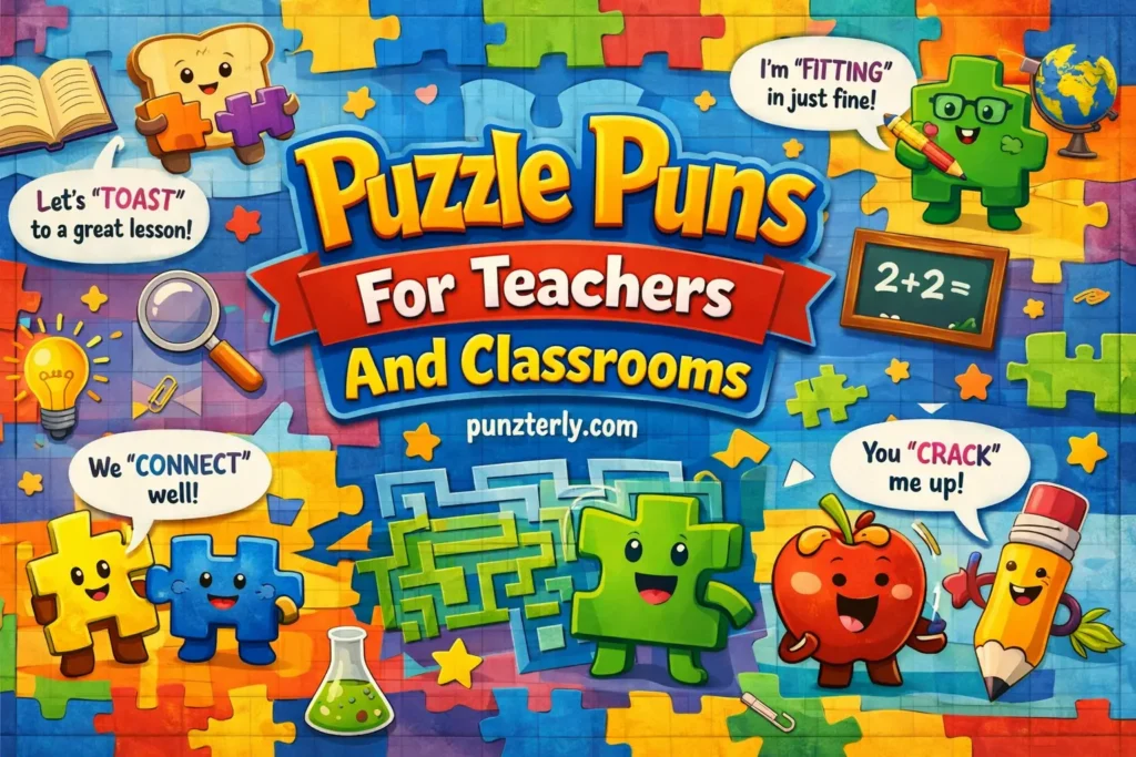 Puzzle Puns for Captions