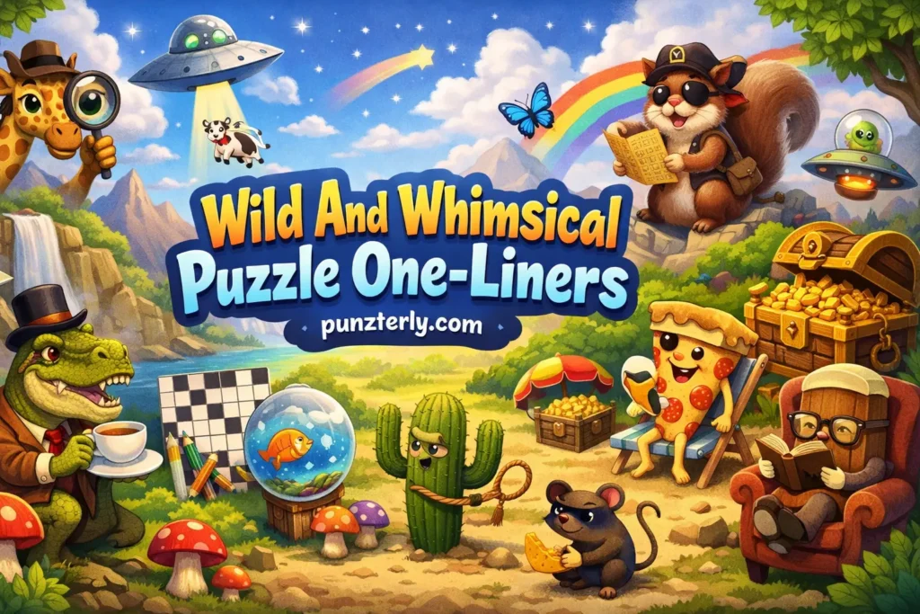 Puzzle Puns for Captions