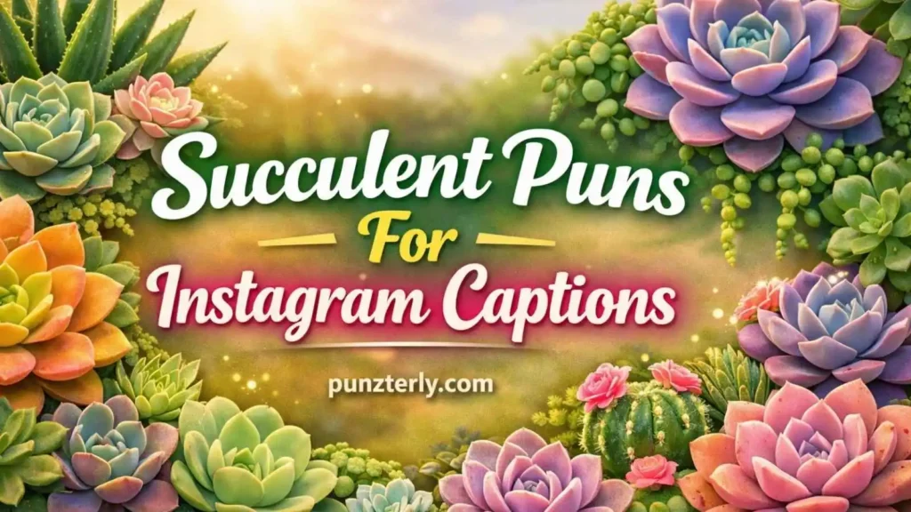 Succulent Puns