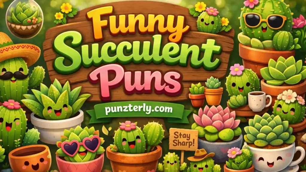 Succulent Puns