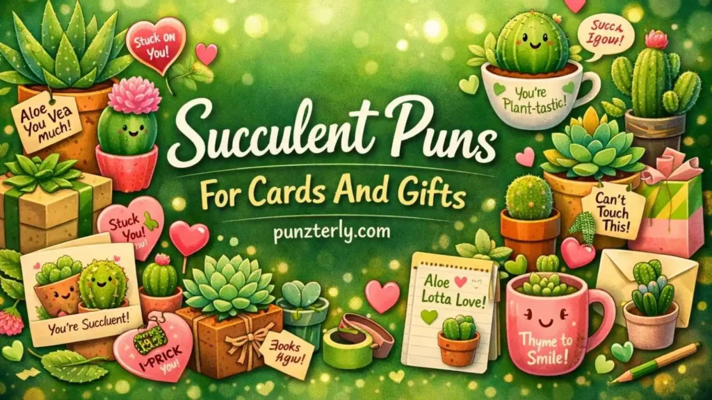 Succulent Puns