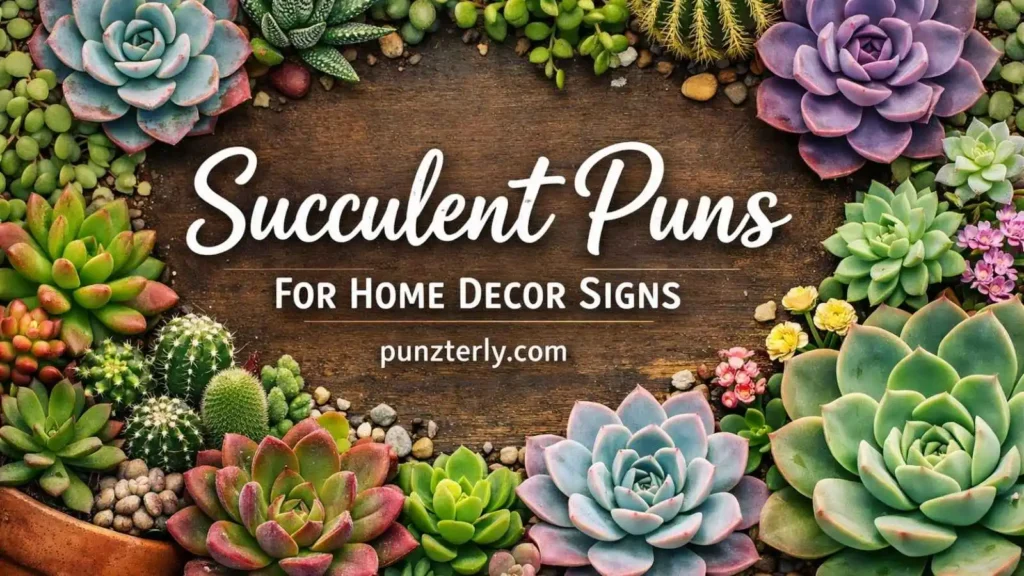 Succulent Puns