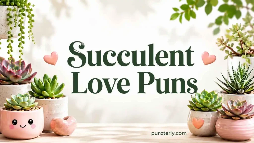 Succulent Love Puns