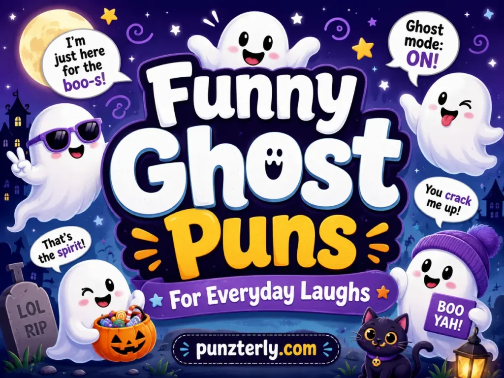 Funny Ghost Puns For Everyday Laughs