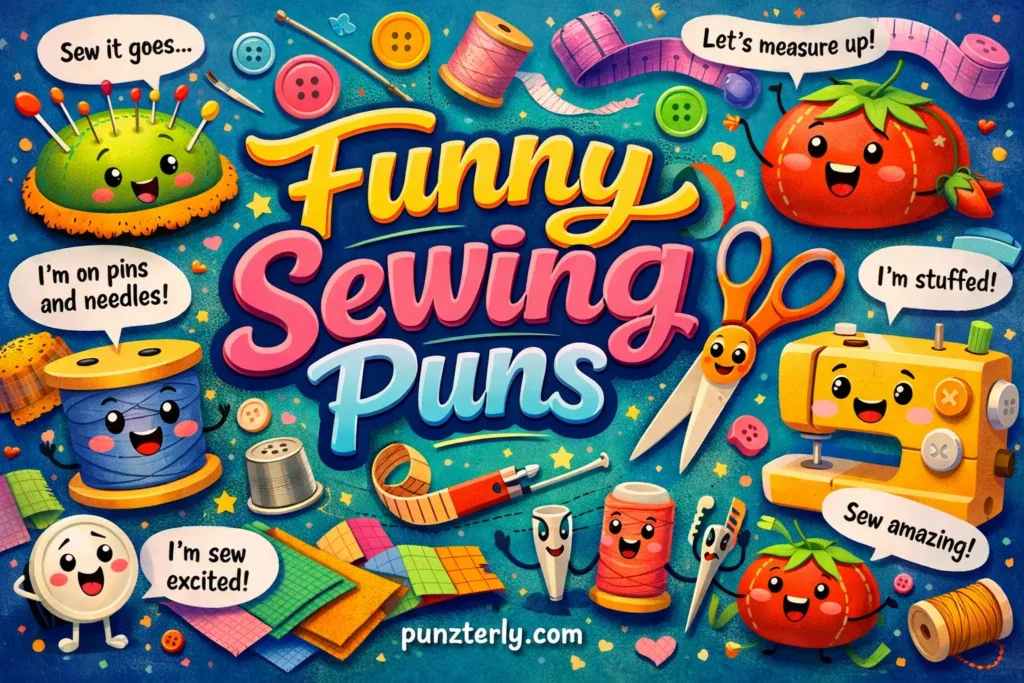 Funny Sewing Puns