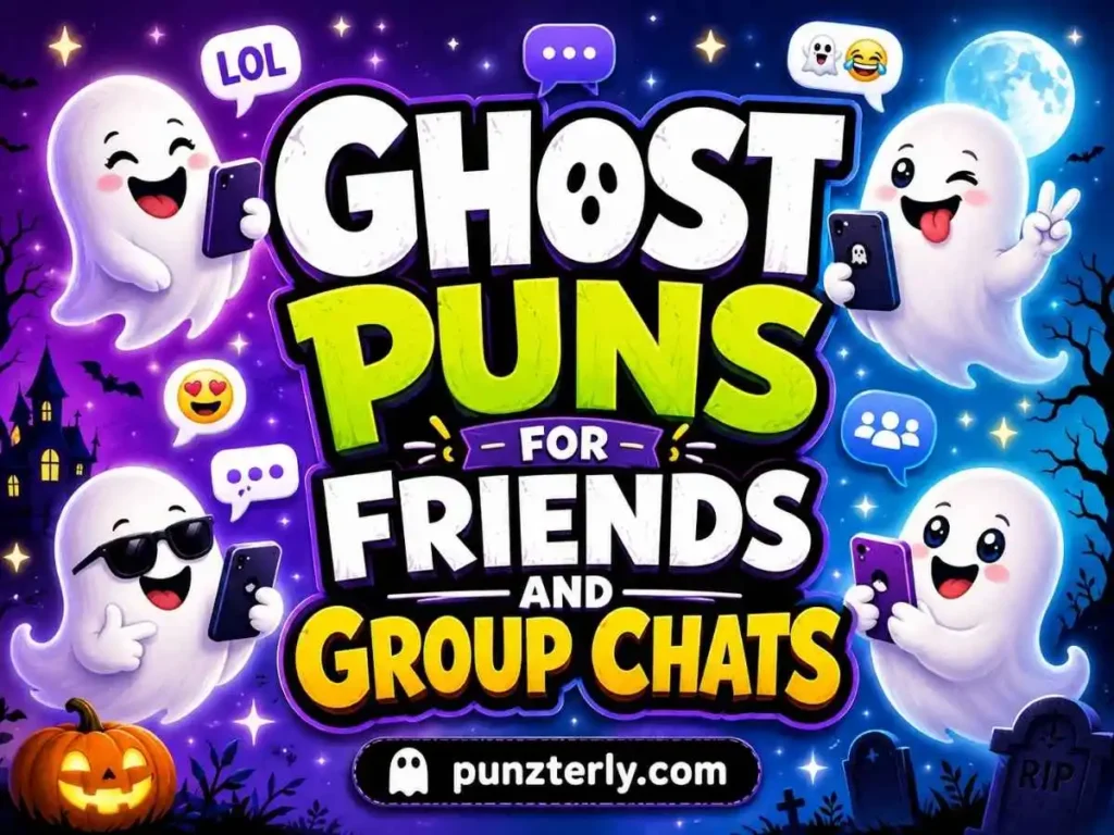 Ghost Puns For Friends And Group Chats