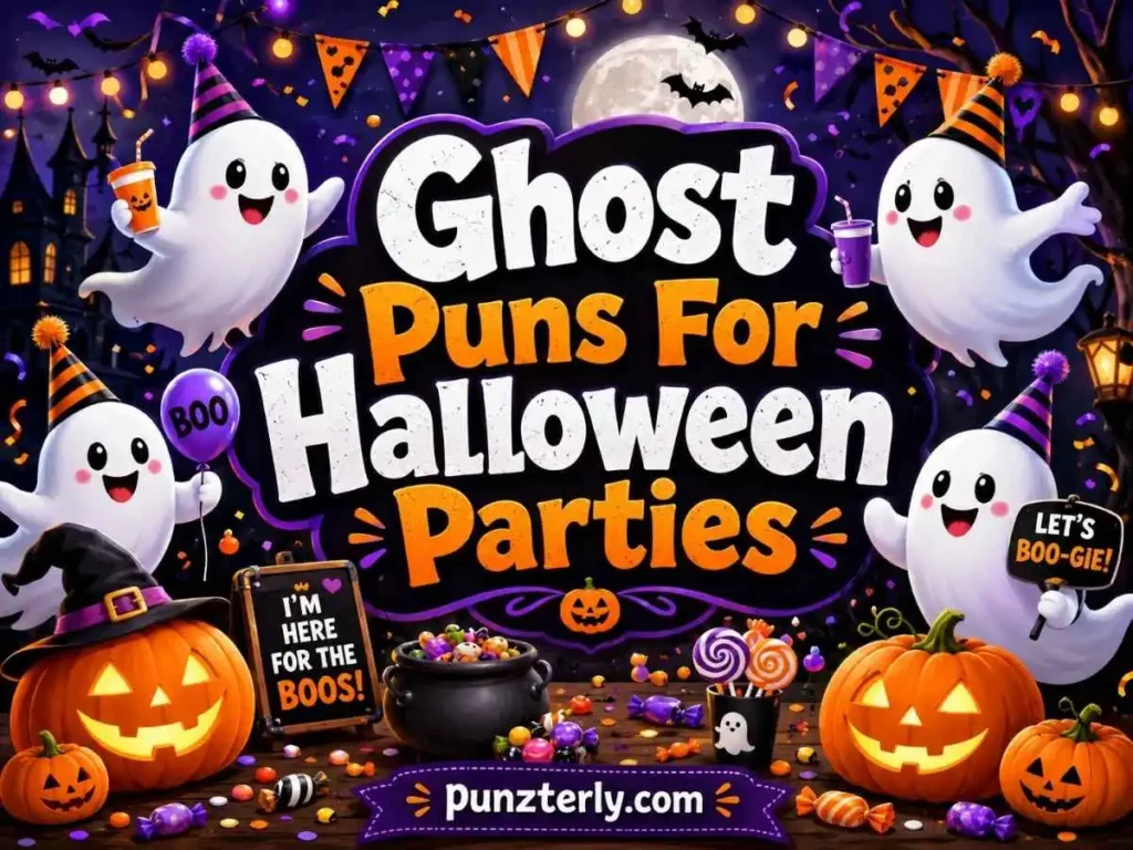 Ghost Puns For Halloween Parties