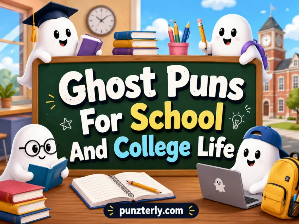 Ghost Puns For School And College Life