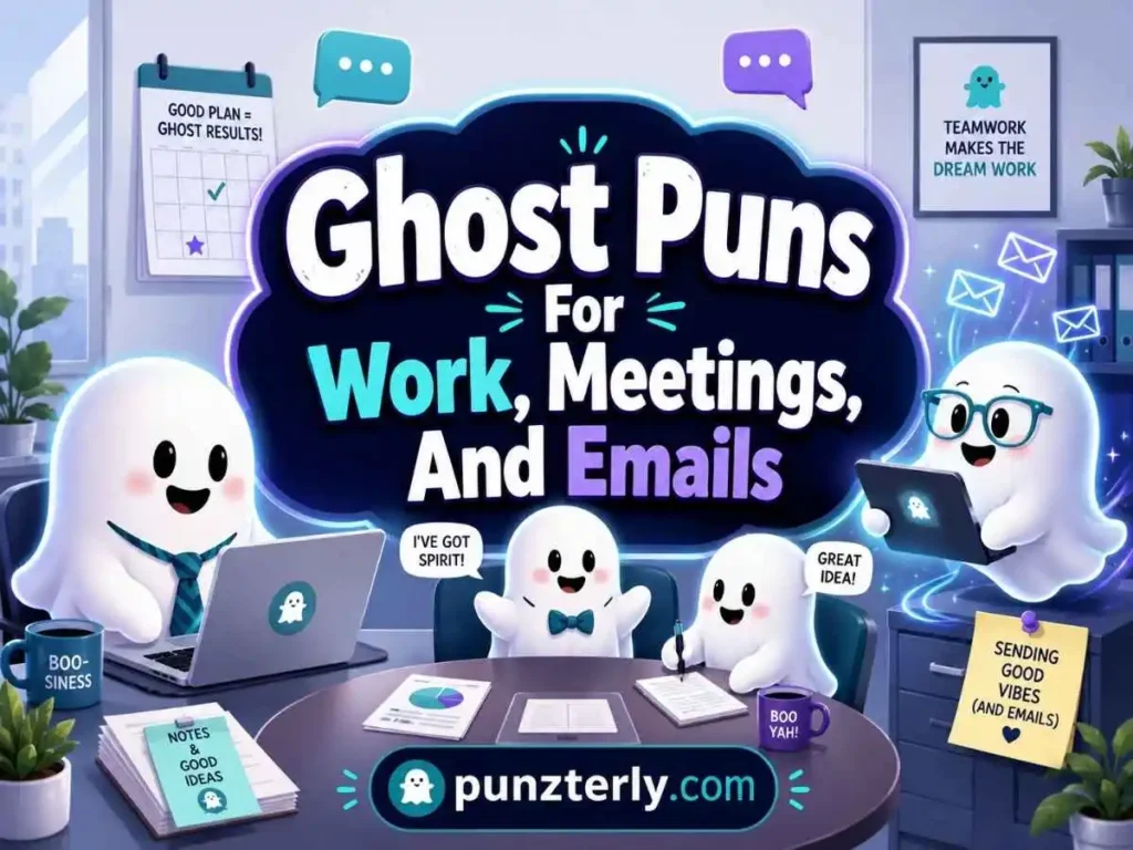 Ghost Puns For Work, Meetings, And Emails
