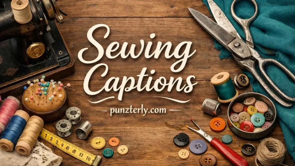 Sewing Captions