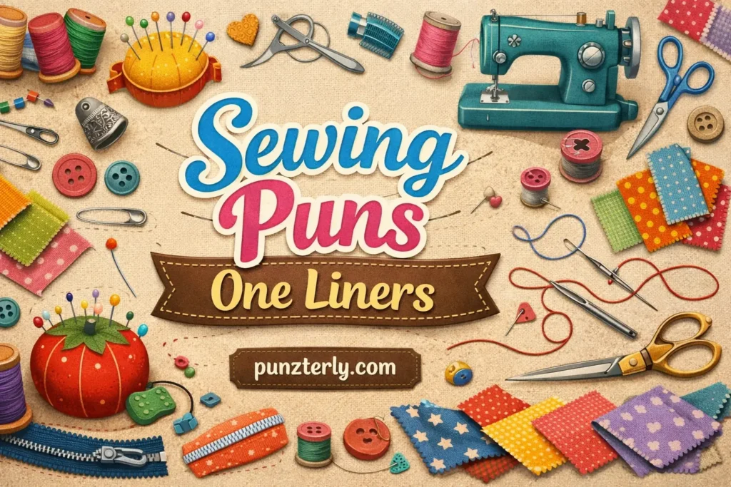 Sewing Puns One Liners