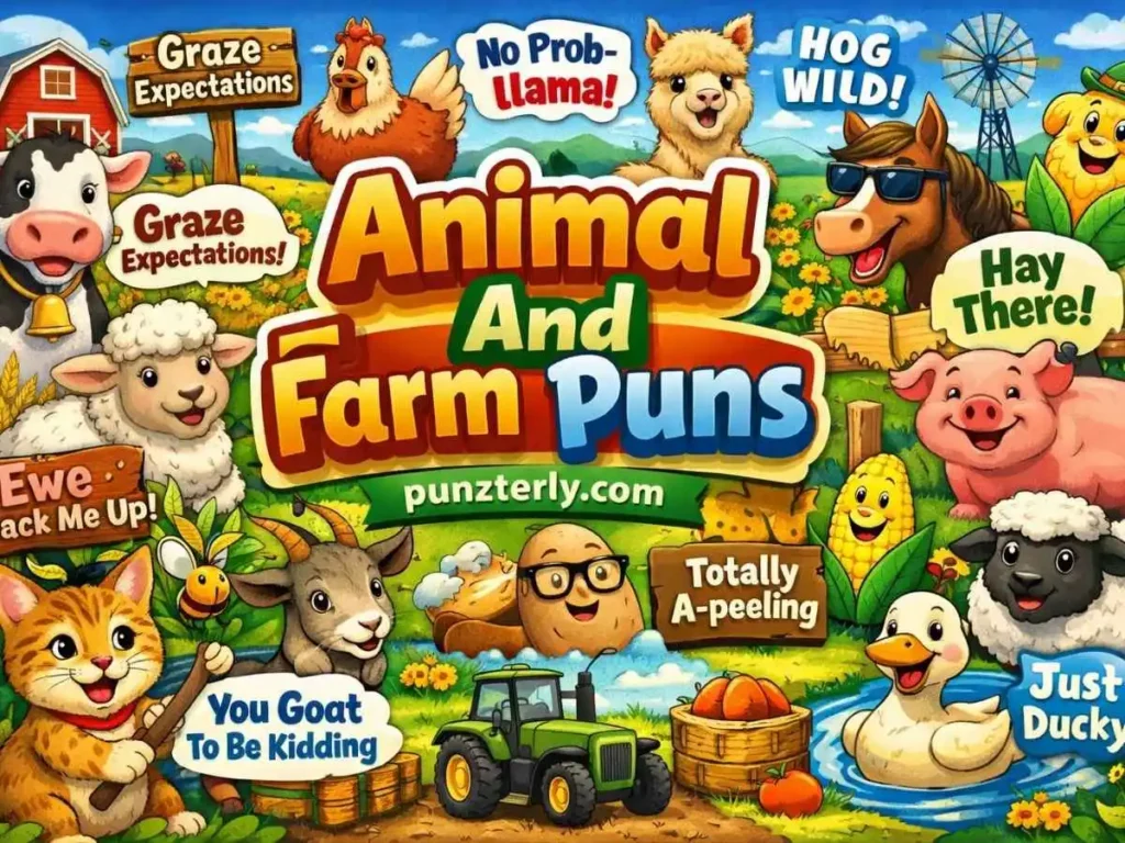 Animal And Farm Puns