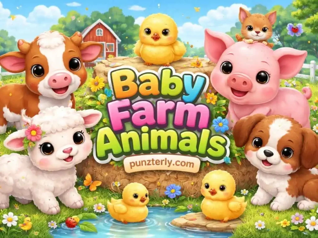 Baby Farm Animals
