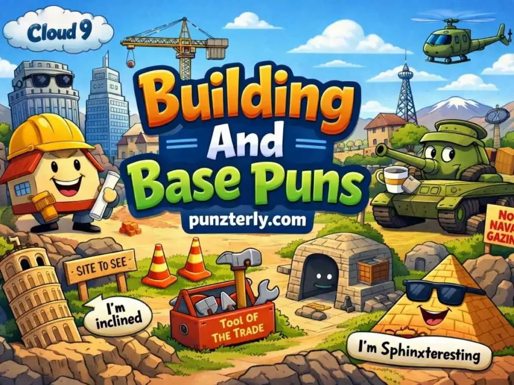 Building And Base Puns