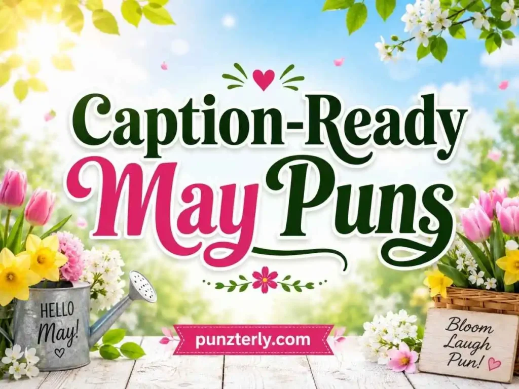 Caption-Ready May Puns