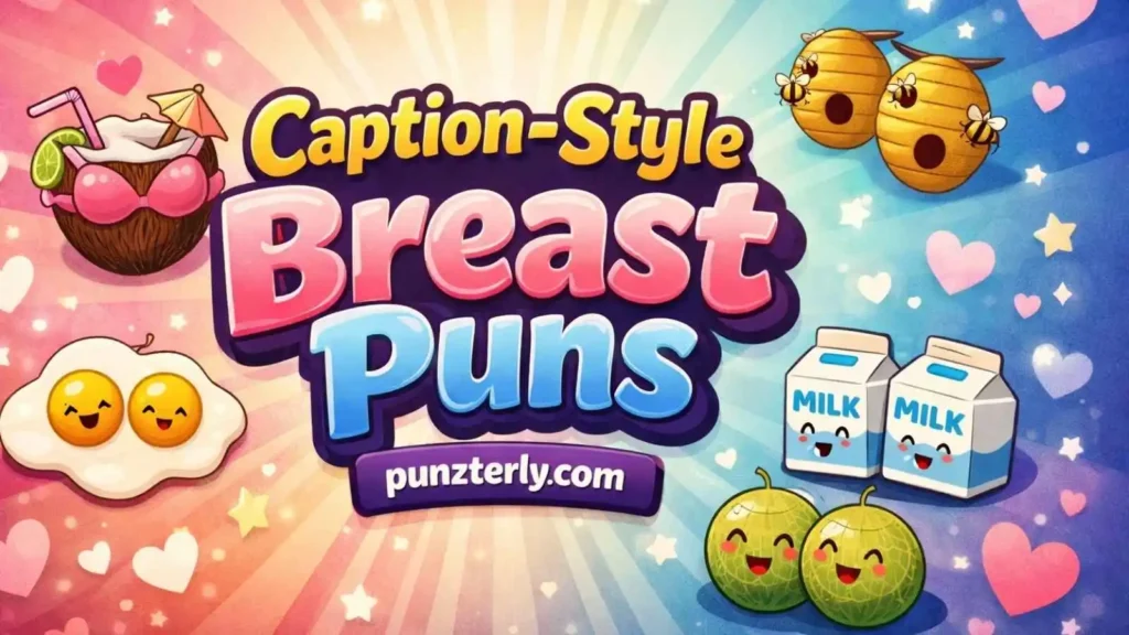 Caption-Style Breast Puns