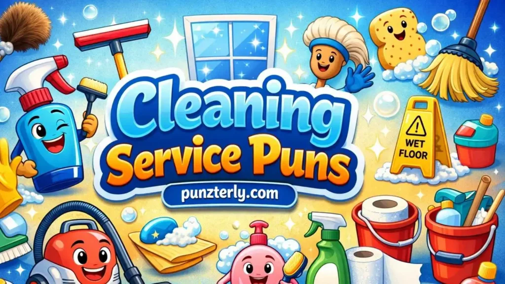 Cleaning Service Puns