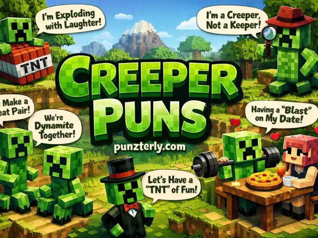Creeper Puns
