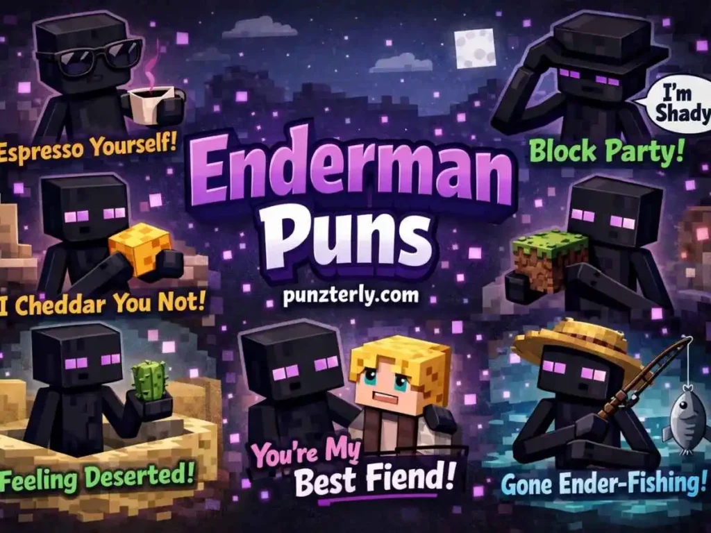 Enderman Puns