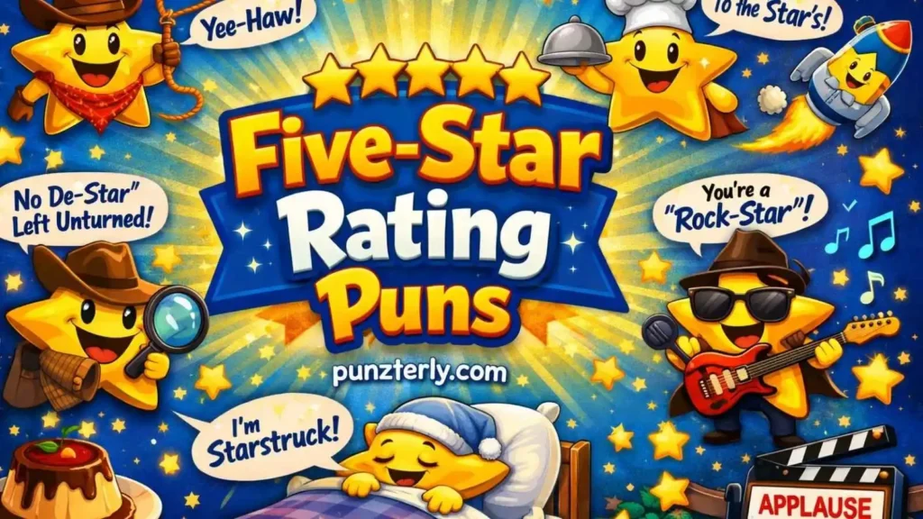Five-Star Rating Puns