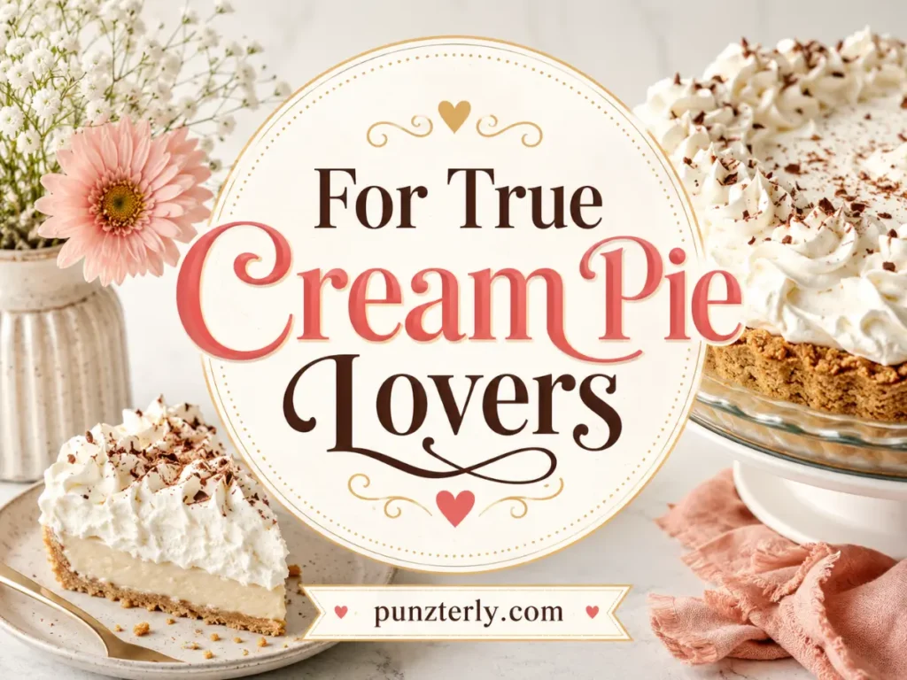 For True Cream Pie Lovers
