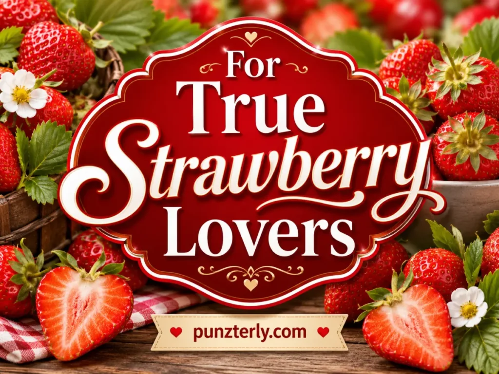 For True Strawberry Lovers