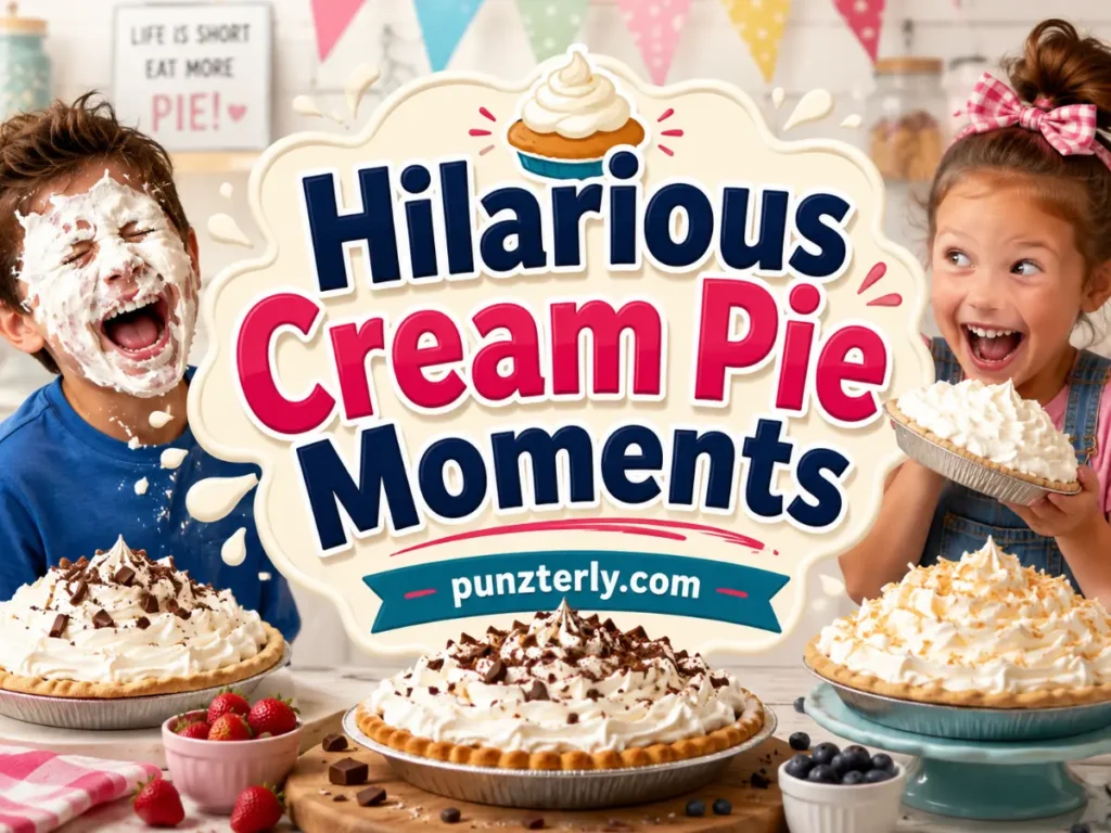 Hilarious Cream Pie Moments