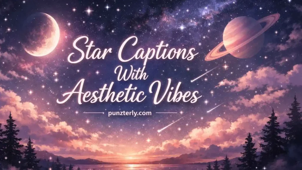 Star Captions With Aesthetic Vibes