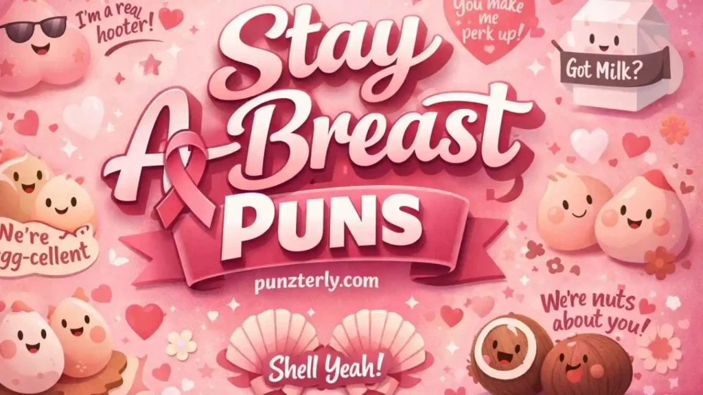 Stay A-Breast Puns