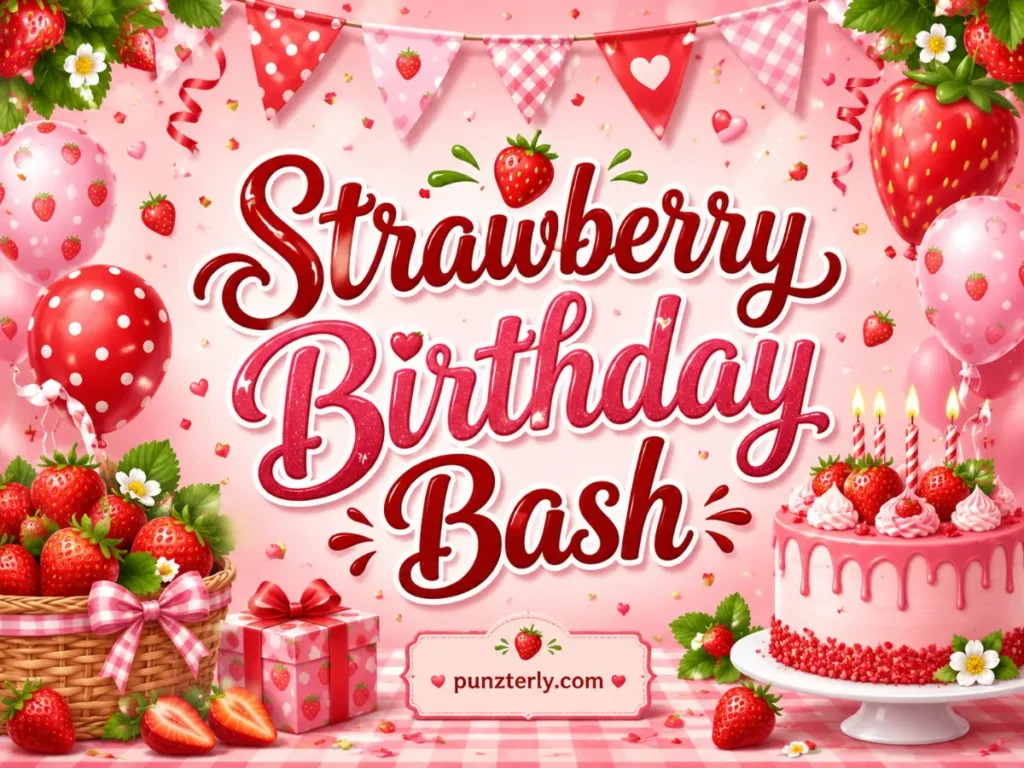 Strawberry Birthday Bash