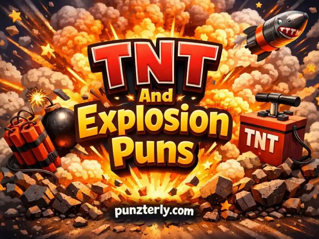 TNT And Explosion Puns