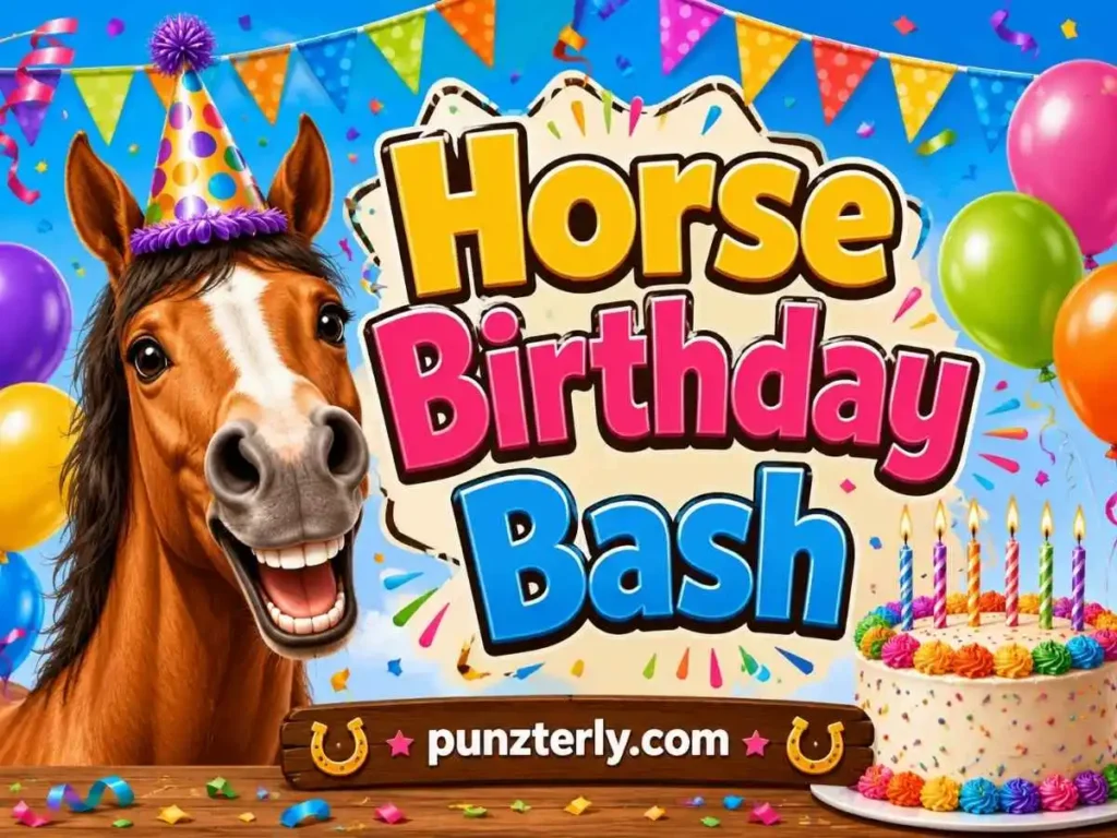 Horse Birthday Bash
