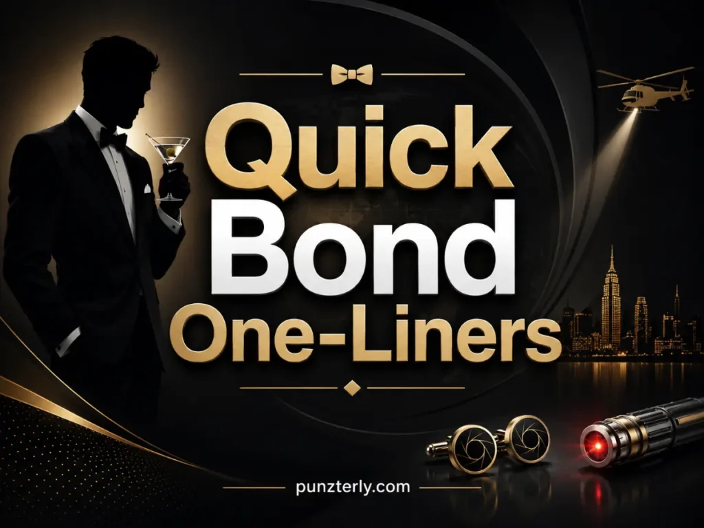 Quick Bond One-Liners
