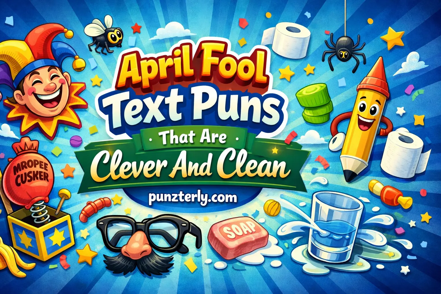 April Fool Text Puns