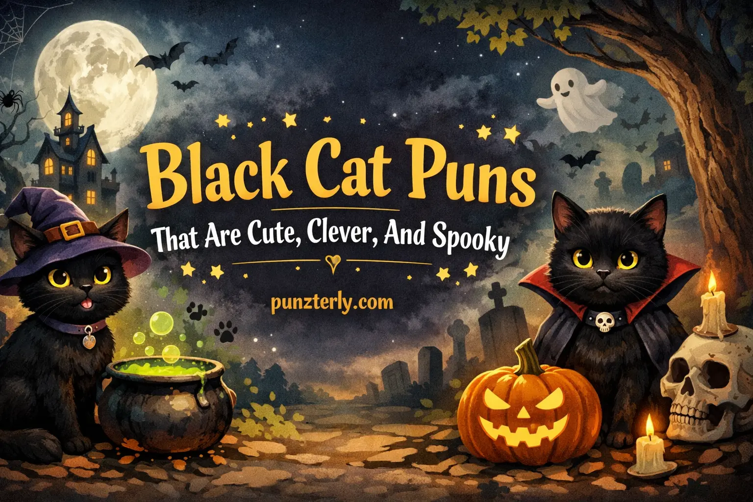 Black Cat Puns