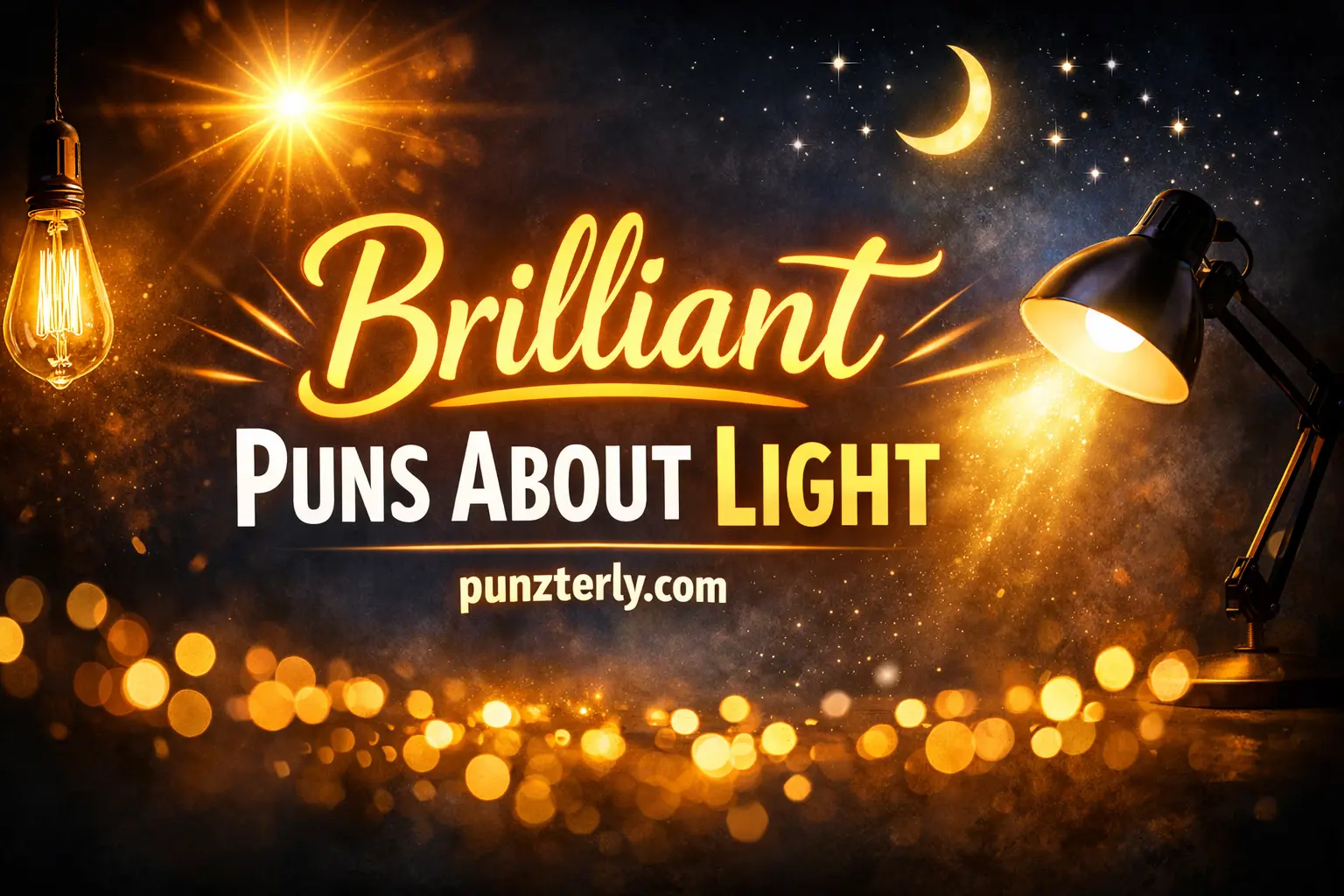 Brilliant Puns About Light