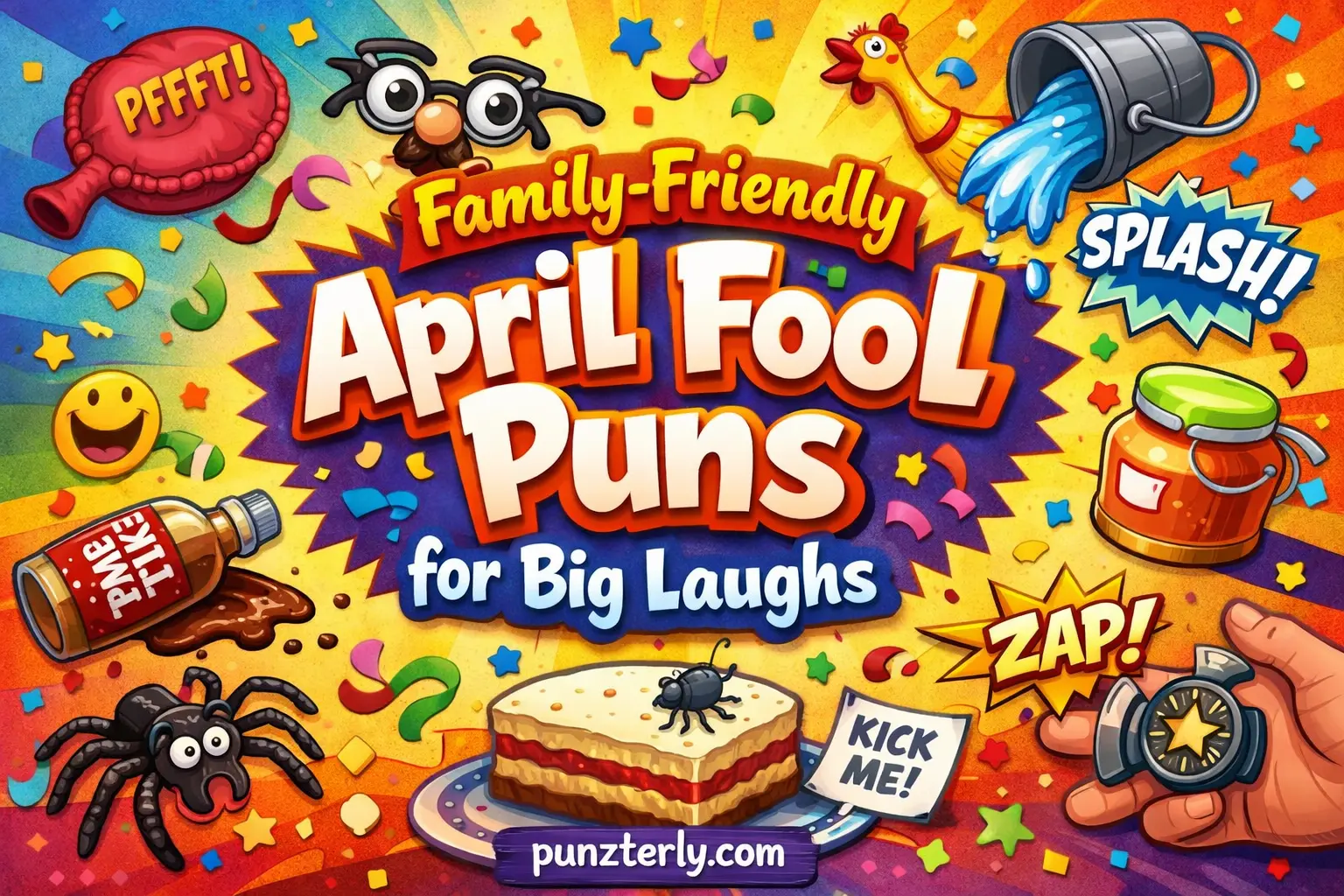 Family-Friendly April Fool Puns