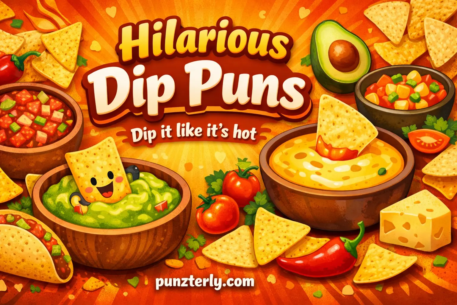 Hilarious Dip Puns