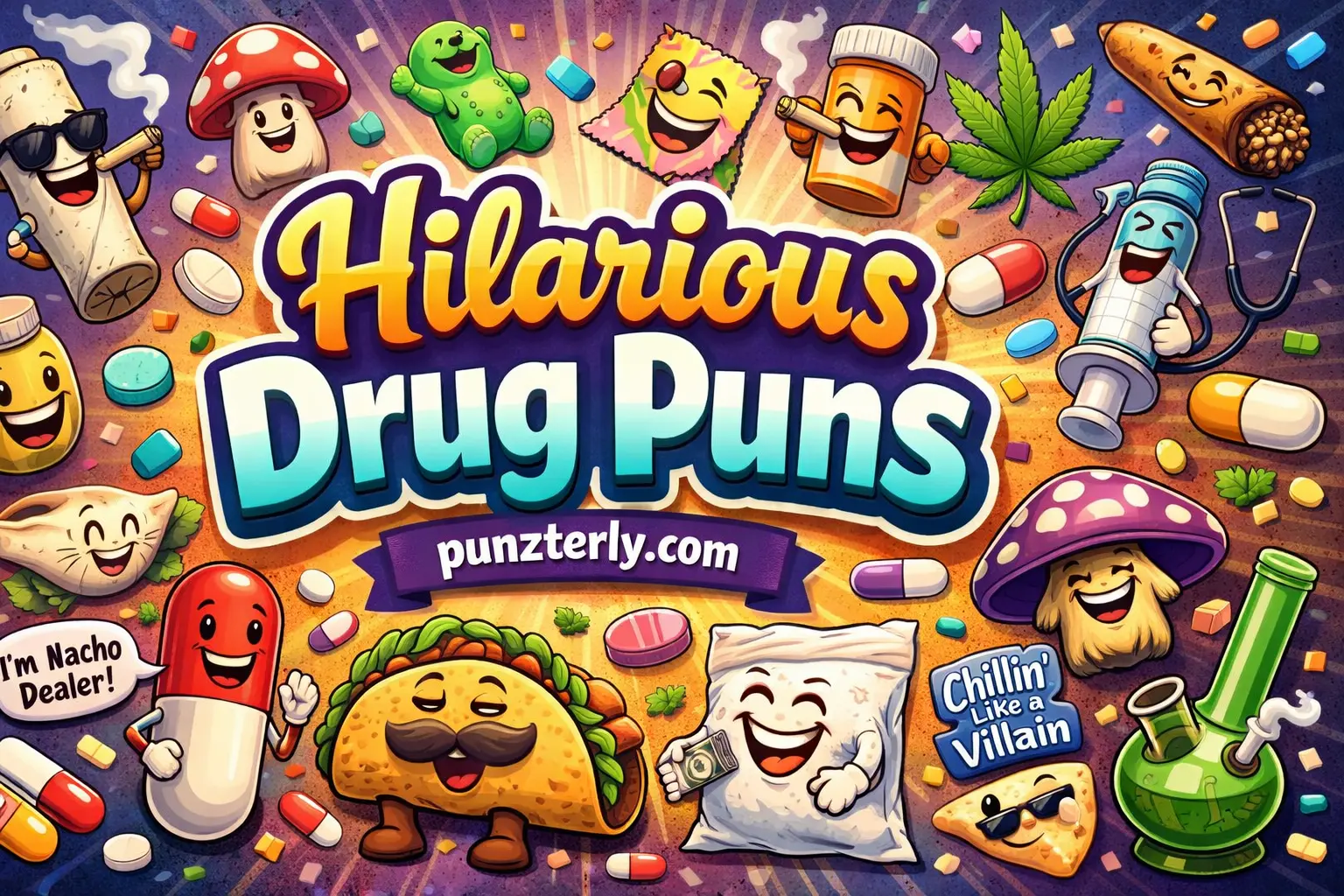 Hilarious Drug Puns