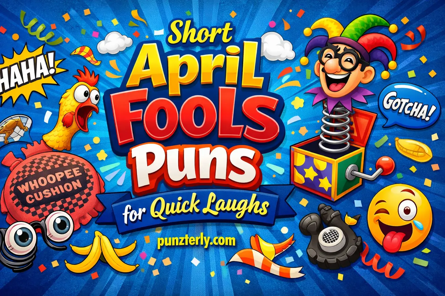 Short April Fools Puns