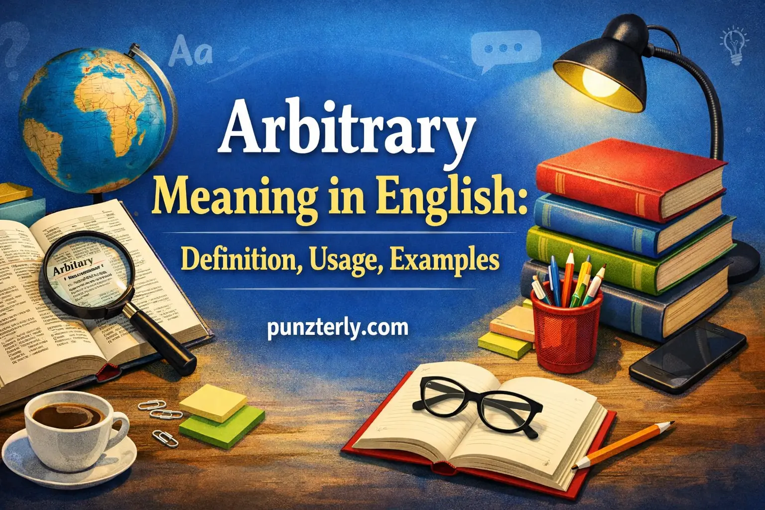 Arbitrary Meaning in English
