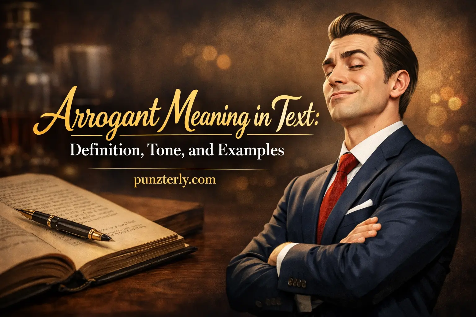 Arrogant Meaning in Text
