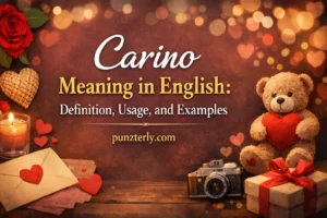 Carino Meaning in English