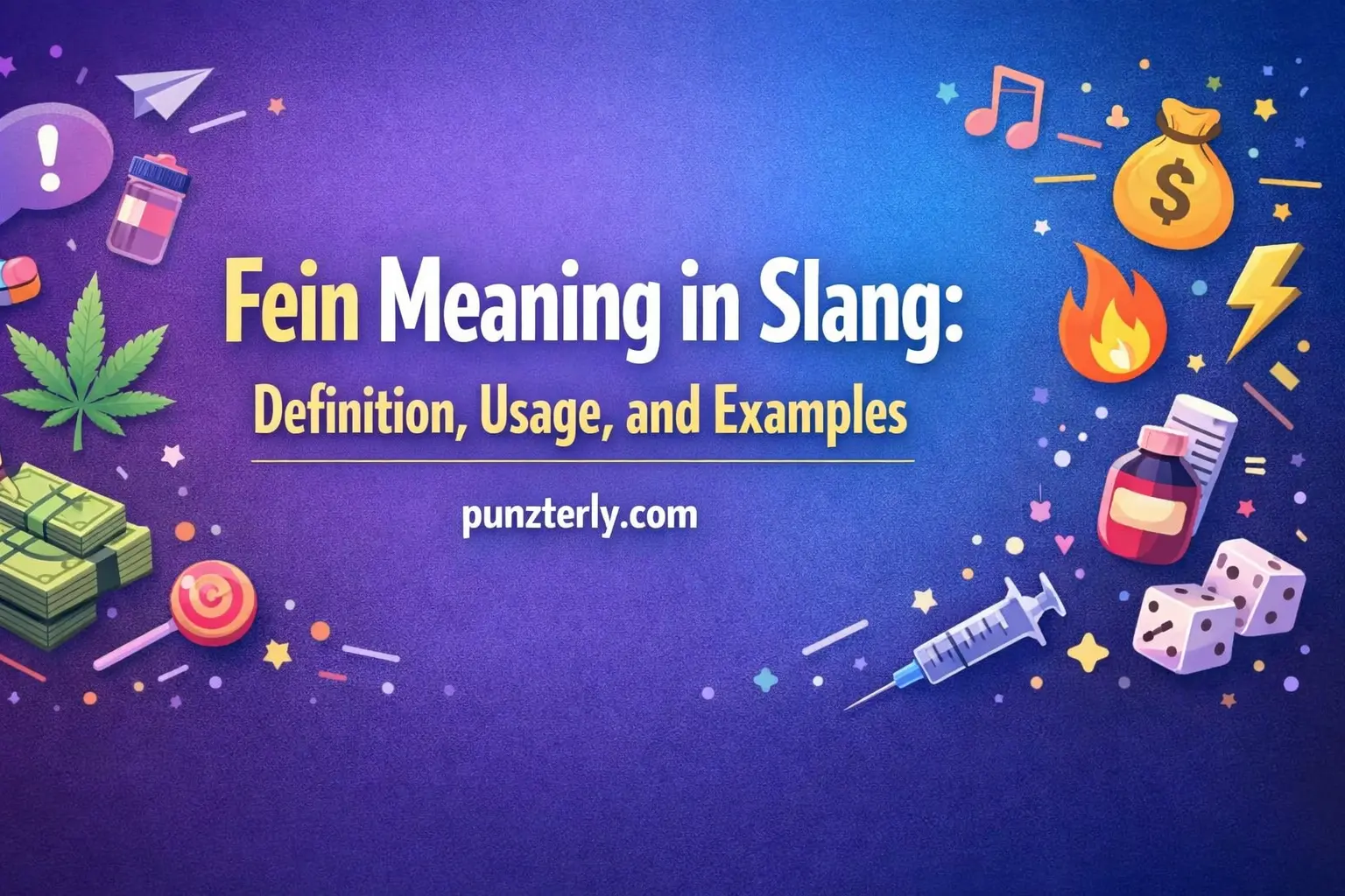 Fein Meaning in Slang