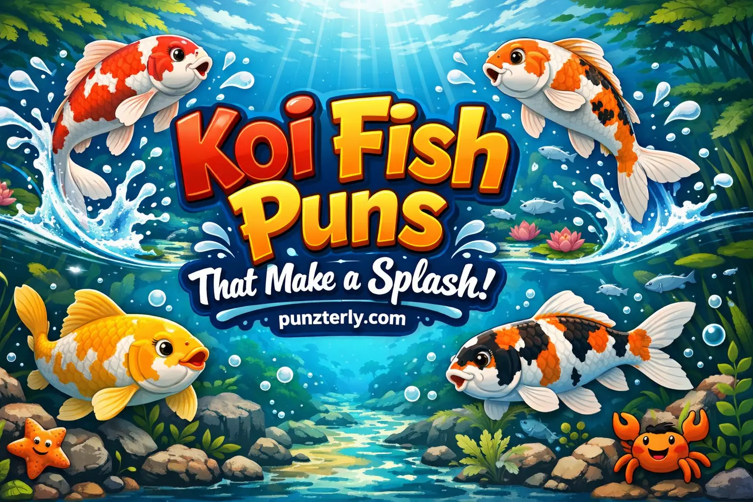 Koi Fish Puns